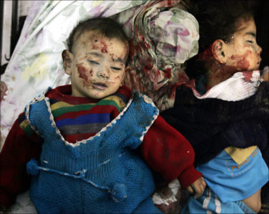 Bambini uccisi a Gaza